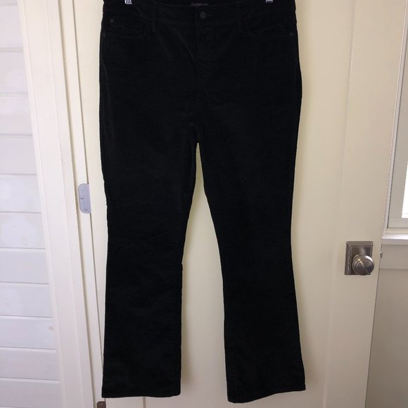 NYDJ bootcut corduroy jeans sz 14 NWOT black cords